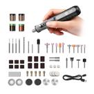 Kit de Microretífica Sem Fio hansmaker 4,2 V com 5 Velocidades e USB Kit de Microretífica Sem Fio hansmaker 4,2 V com 5 Velocidades e USB