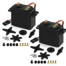 Kit de microservomotor DEEGOO-FPV MG995 55g para robô de carro RC