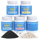 Kit de mídia Rock Tumbler Grit e Ceramic Tumbling KoolStone
