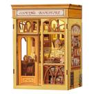 Kit de Miniatura de Casa de Muñecas DIY Cutefun Rincón de Libros Tienda de Cocina