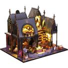 Kit de miniatura DIY Dollhouse CRIOLPO Luna's Magic House Book Nook