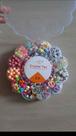 Kit de missangas bolinhas em flor