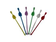 Kit de misturador de drink bares/festas coloridos com 20 unidades