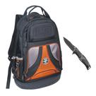 Kit de mochila Klein Tools Tradesman Pro 39-Pocket com faca
