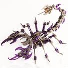 Kit de modelo 3D de quebra-cabeça de metal YUEZUDPO Scorpion para adultos