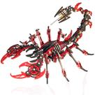 Kit de modelo 3D de quebra-cabeça de metal YUEZUDPO Scorpion para adultos