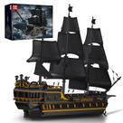 Kit de modelo de navio Building Block Mold King Black Pearl 5266+