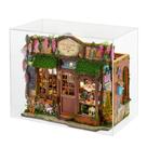 Kit de modelos 3D DIY Dollhouse Shop Era uma vez com luz