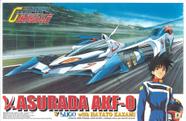Kit de modelos Aoshima Cyber Formula No.01 V-asurada AKF-0 com Hayato