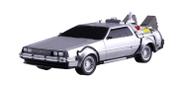 Kit de modelos Aoshima De volta ao futuro, parte II, Time Machine