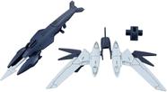 Kit de modelos Bandai Hobby HGBD:R 1/144 Novas armas do protagonista