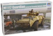 Kit de modelos: veículo blindado de segurança Trumpeter 1/35 M1117 Guardian