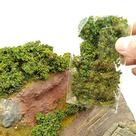 Kit de modelos Warmtree DIY: arbustos em miniatura, arbustos, folhagem