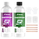 Kit de Moldagem de Silicone SHORE RESIN Razão de Mistura 1:1 1000mL