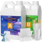 Kit de Molde de Silicone Nicpro 4,1 L 15A de Borracha Flexível