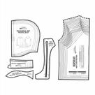 Kit De Moldes Para Costura De Agasalhos De Moletom Unissex