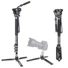Kit de monopé de vídeo INNOREL VM70K com cabeça de fluido para DSLR de 10 kg