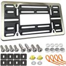 Kit de montagem de matrícula frontal FBJTDQ em aço inoxidável