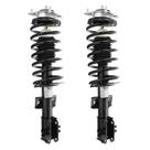 Kit de montagem de suportes Unity 2-11550-001 Volvo 850 dianteiro de 2 rodas