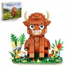 Kit de Montagem IFAYMOC Vaca Highland 665 Peças 35 cm