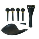 Kit de montagem orquezz ébano para viola Kit de montagem orquezz ébano para viola