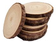 Kit de montanha-russa de madeira William Craft Pine 14-15 cm 8 unidades