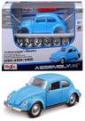 Kit De Montar Volkswagen Fusca azul Maisto 1/24