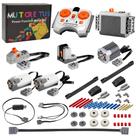Kit de Motor Power Function Mutcretus 54 Peças com Controle Remoto