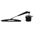 Kit de motor Wiper Schmitt Marine Standard com eixo de 1,5 cm, 14 braços, 14 lâminas, 12 V