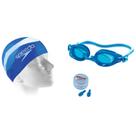 Kit De Natação 3 em 1 Swim Speedo - Azul Kit De Natação 3 em 1 Swim Speedo - Azul