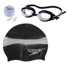 Kit de Natação com Óculos, Touca e Proteção de Ouvido Adulto 617895 Speedo
