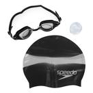 Kit De Natação Speedo Slc - Preto