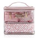 Kit de Necessaire com 4 Peças Diamantes Jacki Design Rosa