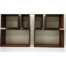 Kit De Nichos 6 Peças Mdf 15mm Marrom Nova Imbuia Kit De Nichos 6 Peças Mdf 15mm Marrom Nova Imbuia