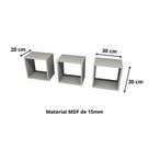 Kit de Nichos Multiuso Branco