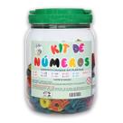 Kit de números com 280 peças - cadu materiais educativos - 10007