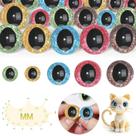 Kit de olhos de segurança para gatos MUCUNNIA, 30 unidades, 20-30 mm com glitter