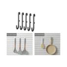 Kit De Organização De Parede Com Painel Perfurado DIY Para Armazenamento De Ferramentas, Montagem E Kit De Organização De Parede Com Painel Perfurado DIY Para Armazenamento De Ferramentas, Montagem E