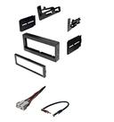 Kit de painel estéreo para carro, cablagem e adaptador de antena para Cadillac Escalade Astro Avalanche Express Silverado Suburban Tahoe GMC Safari Savana Sierra Yukon 1995-2002