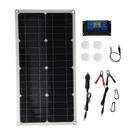 Kit de painel solar Haofy 100W monocristalino com controlador 30A