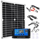 Kit de painel solar Svadipe 200W 12V com controlador de carga 100A