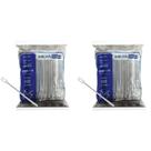 Kit de Palheta plástica para Drink 11cm Mexa Bem 2 Pacotes com 500 unidades