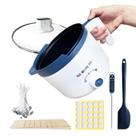 Kit de panela de fusão de cera elétrica Ksedcon 110-220V com mechas