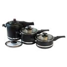 Kit de Panela de Pressão de Fazer Patinho Conjunto de Panelas Moderna Multifuncional Com Excelente Pressao Kit de Panela de Pressão de Fazer Patinho Conjunto de Panelas Moderna Multifuncional Com Excelente Pressao