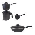 Kit de panelas compacto e prático duas panelas para cozinha - Colombo Kit de panelas compacto e prático duas panelas para cozinha - Colombo