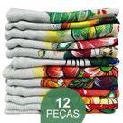Kit de pano de prato com 12 peças Kit de pano de prato com 12 peças
