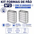 Kit de Pão N2 Com 10 peças