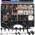 Kit de Parafusos Automotivos mxuteuk 260 Peças com Presilhas U-Nut