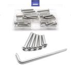 Kit de parafusos BiniFiMux M8 Button Head Torx Tamper Proof 304SS
