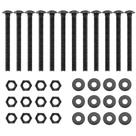 Kit de Parafusos Carroçaria SPARKWHIZ 12pcs 1/2"x15cm Resistente à Ferrugem Kit de Parafusos Carroçaria SPARKWHIZ 12pcs 1/2"x15cm Resistente à Ferrugem